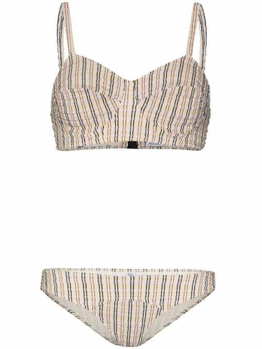 LMF GOLDWYN BKINI SET SAND STRIPE展示图