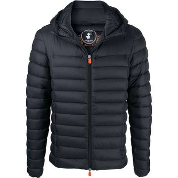 hooded padded jacket