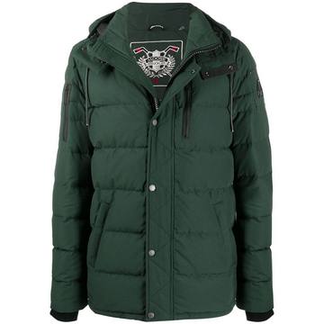 hooded padded jacket