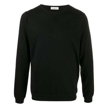 crewneck knit jumper