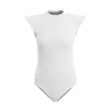 Ribbed Jersey Bodysuit