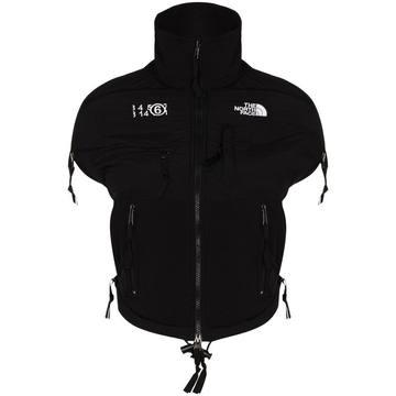 x The North Face zip-up gilet