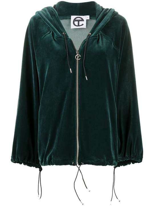 long-sleeve velvet hoodie展示图