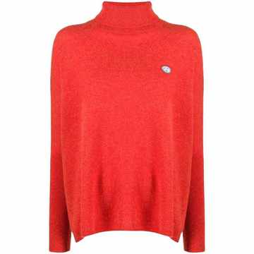 fine ribbed roll neck jumper