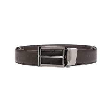 debossed logo belt