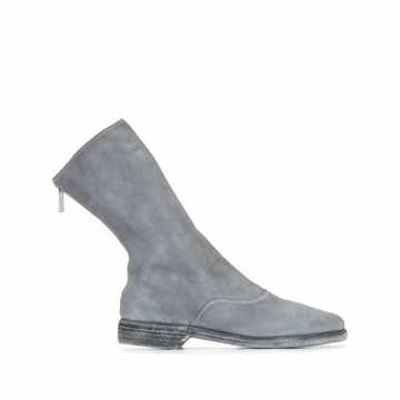 sling-back ankle boots