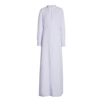 Albon Woven Linen Shirt Dress