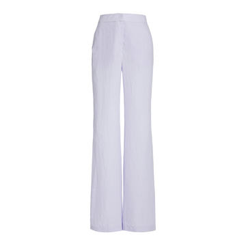 Sonya Woven Linen Straight-Leg Pants