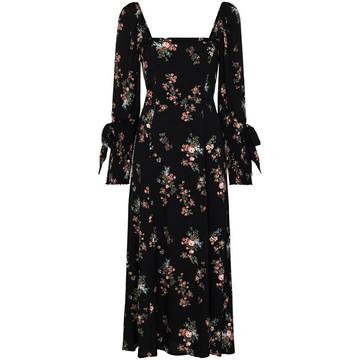 Aubrey floral-print midi dress