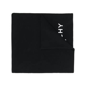 logo printed scarf