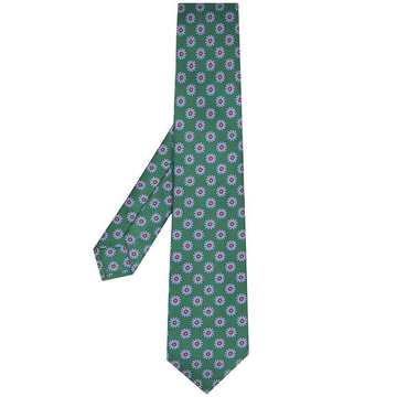 geoemtric print tie