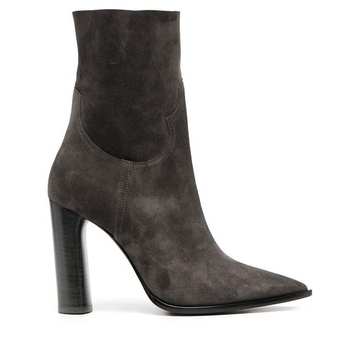 pointed ankle boots