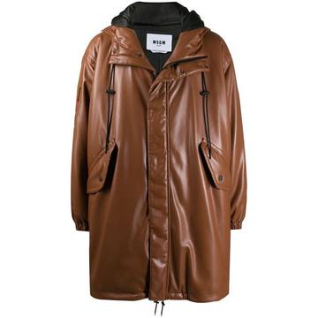 laminated finish raincoat