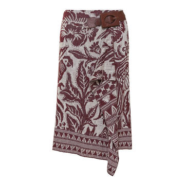 Tandoor Printed Cotton Skirt