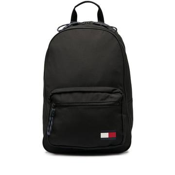 oversized logo patch backpack