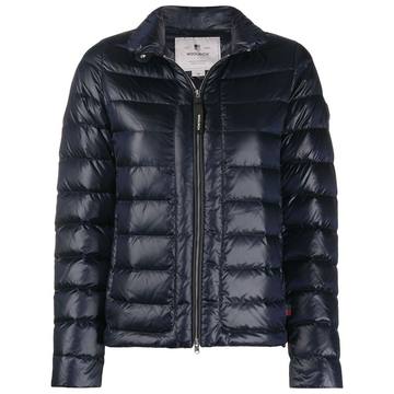 quilted down-padded jacket