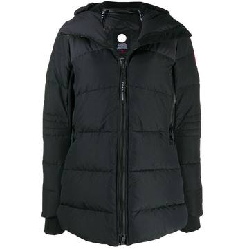 quilted puffer coat