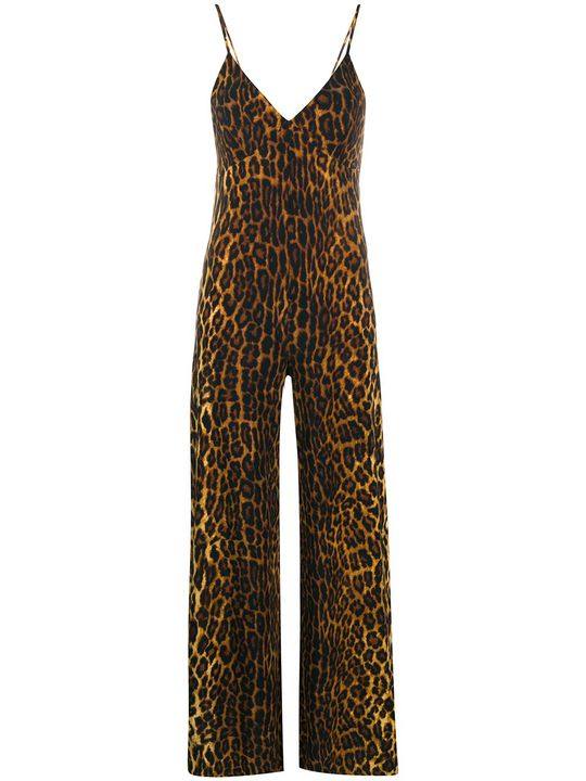 leopard-print jumpsuit展示图