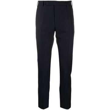 front pleat tailored trousers