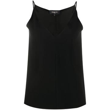 sleeveless fitted vest