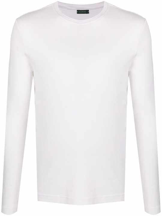 round neck long-sleeved T-shirt展示图