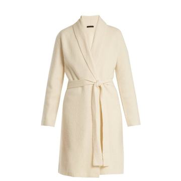 Naido long-line belted cashmere cardigan