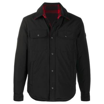 down padded shirt jacket