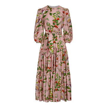 Rebecca Floral Silk Dress