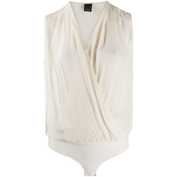 wraparound style jersey bodysuit