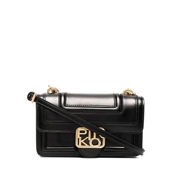 logo plaque crossbody bag