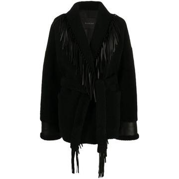 oversized lambskin jacket