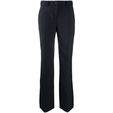 flared tailored trousers