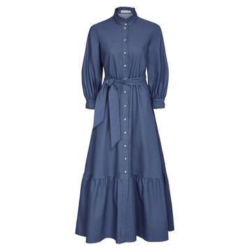 Demi Belted Denim Dress