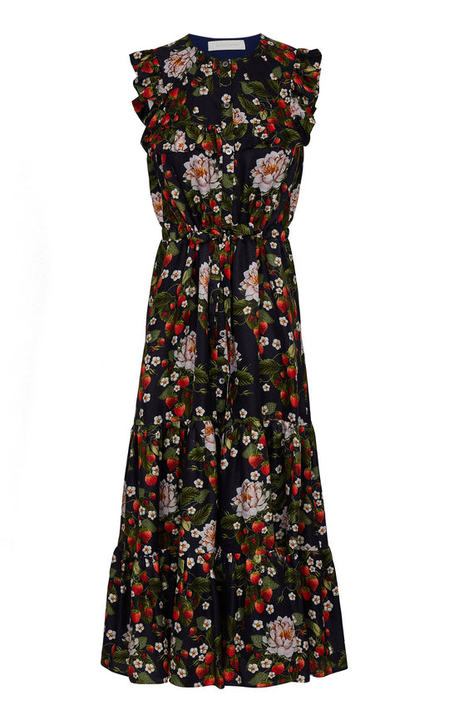 Effie Floral Midi Dress展示图