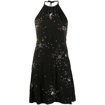 sequin stars mini dress