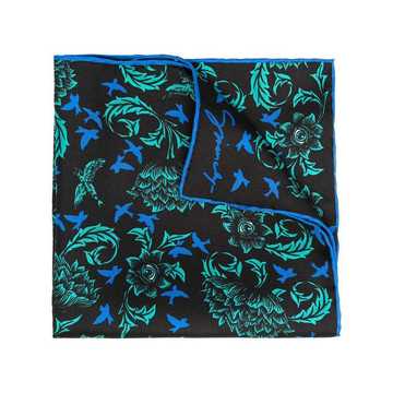 printed silk scarf