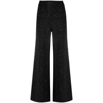 high waisted wool trousers