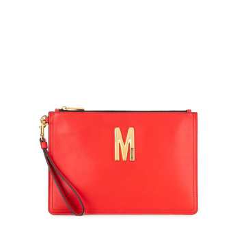 logo plaque clutch