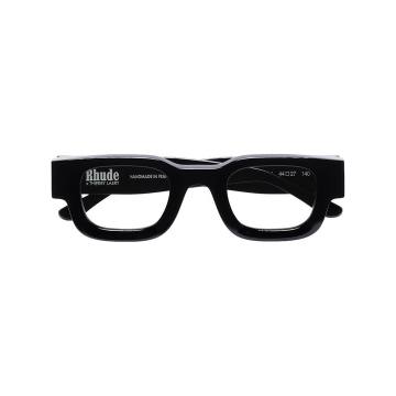 Black Rhude X Rhevision 101 square sunglasses