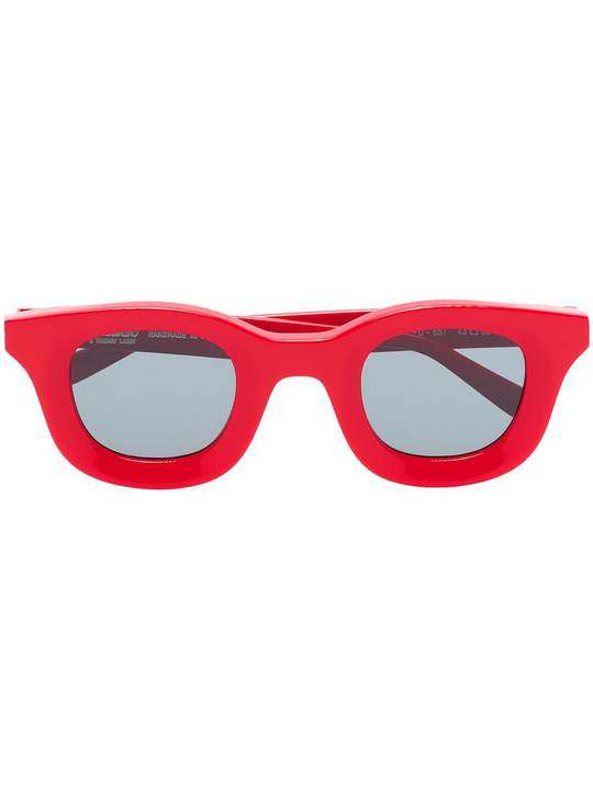Red Rhude Rhodeo 657 square sunglasses展示图