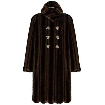 Vincent faux-fur coat