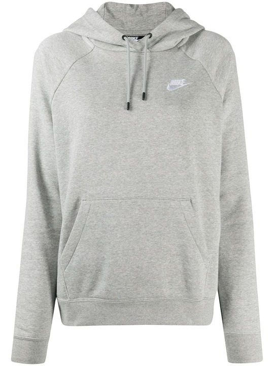 embroidered Swoosh logo hoodie展示图