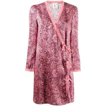 silk wrap dress