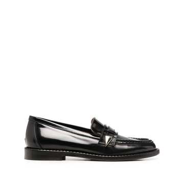 patent leather loafers