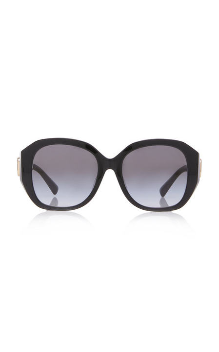 Logo-Detailed Square-Frame Acetate Sunglasses展示图