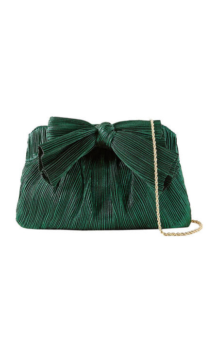 Rayne Pleated Bow Shoulder Bag展示图