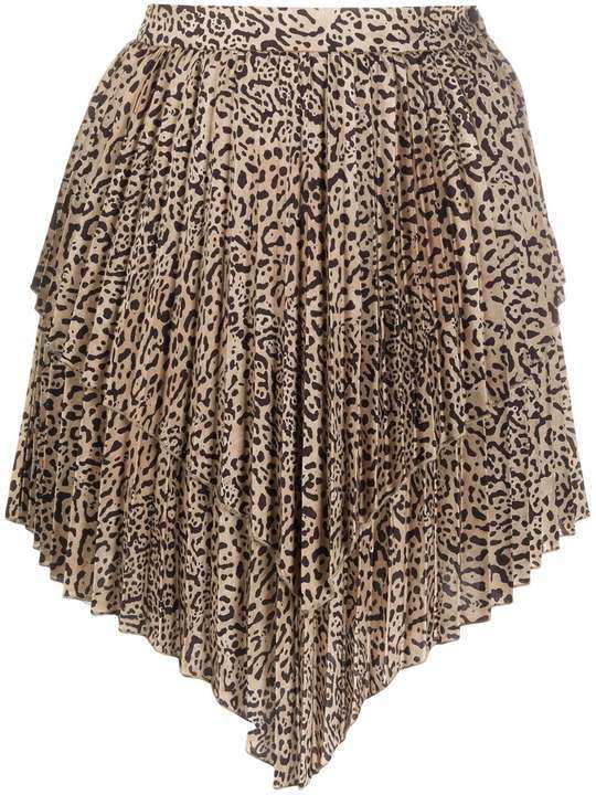 layered pleated skirt展示图