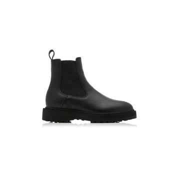 Alberone Leather Chelsea Boots