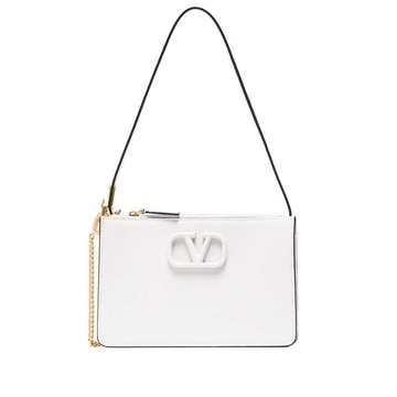 white VSLING mini leather bag