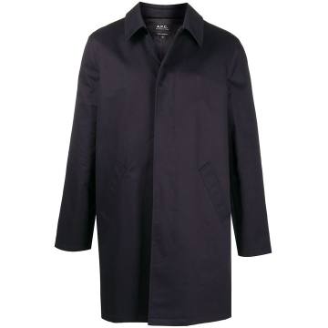 button-up long-sleeved coat